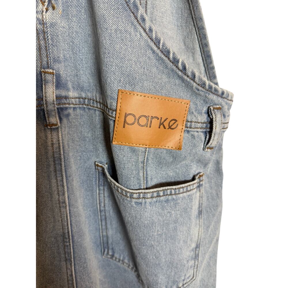 Parke Denim Long Overalls Women's Sz. M - Picture 7 of 7